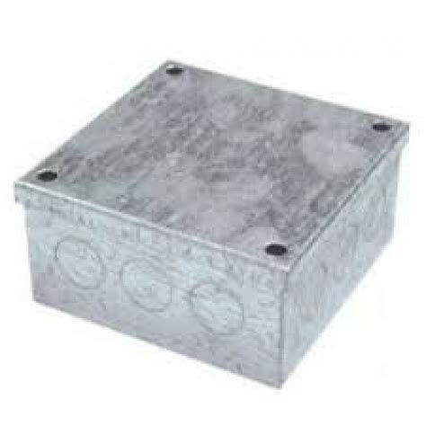 adaptable box metal|galvanised adaptable box with knockouts.